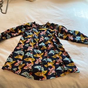 Pink Chicken Sparrow Dress